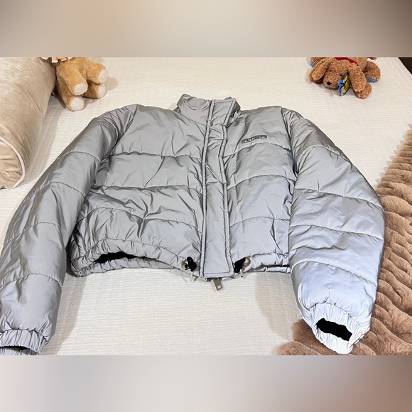 I.AM.GIA Light Gray Puffer Jacket - Picture 7 of 12